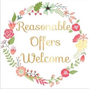 Reasonable offers on anything in closet accepted